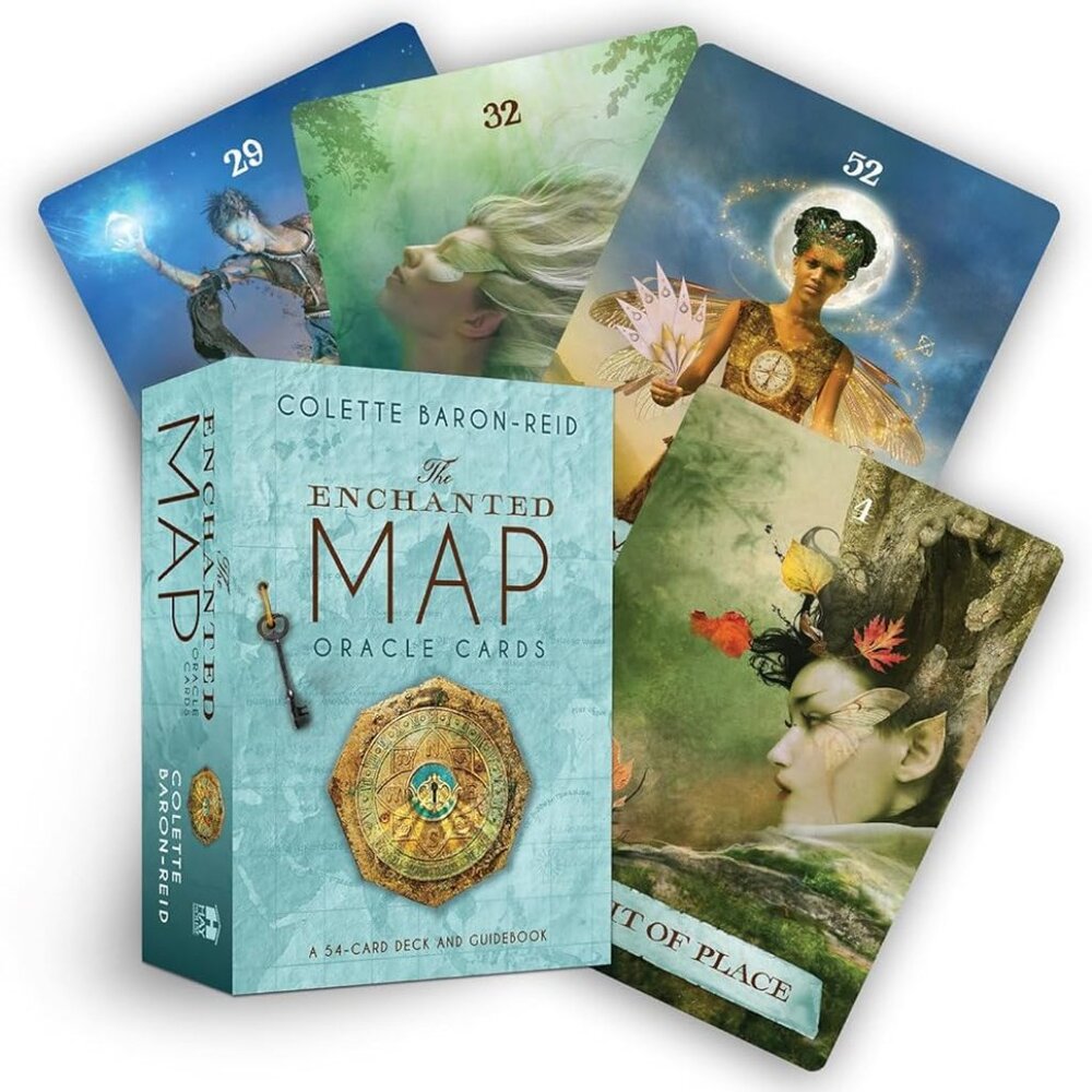 🌟The Enchanted Map Oracle Cards